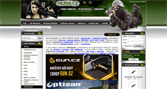 Desktop Screenshot of pazba.cz